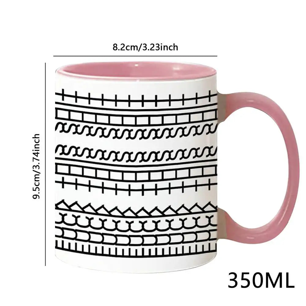 ceramic cup Drinking Cup Ins Style Coffee Cup Coffee Milk Tea Water Cup Cute Children Breakfast Cup Funny unique mug milk mug