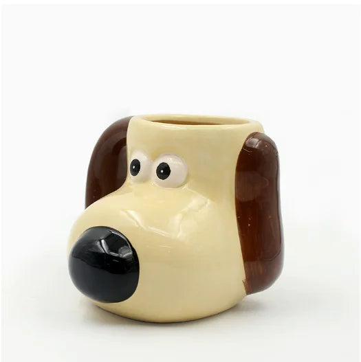 Designer Models Dog Ceramics Mugs Breakfast Cups Juices Milk Cups Cartoon Coffee Cups High Value
