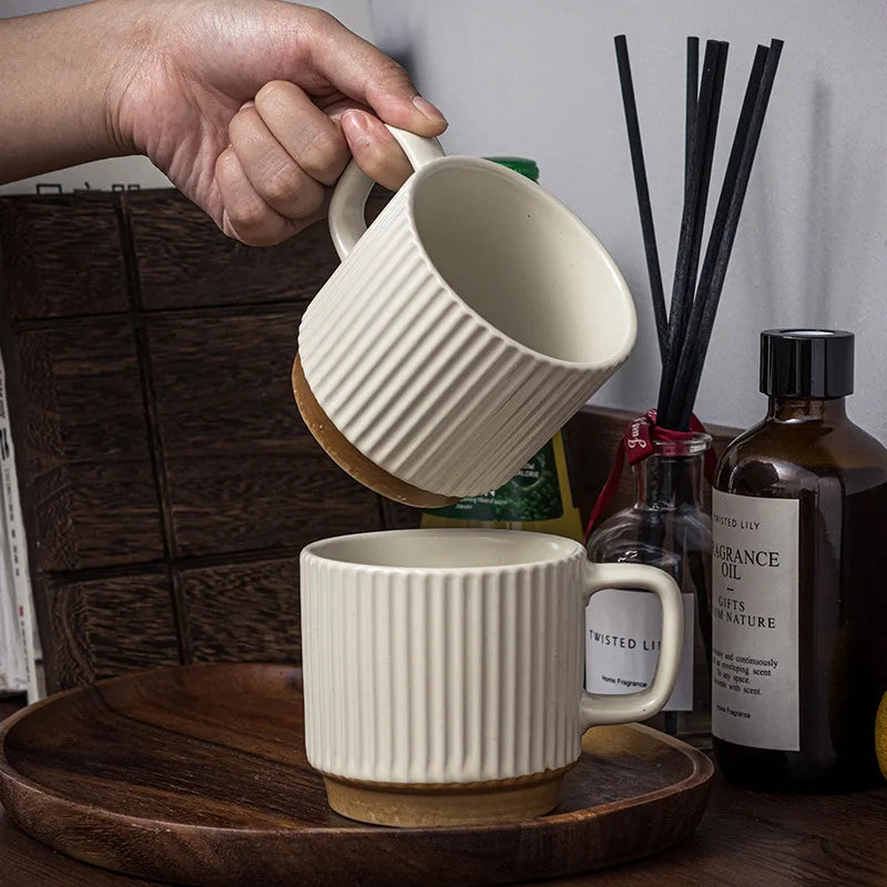 Mug universal drinking cup spoon household water cup office ceramic cup coffee cup milk cup tea cup