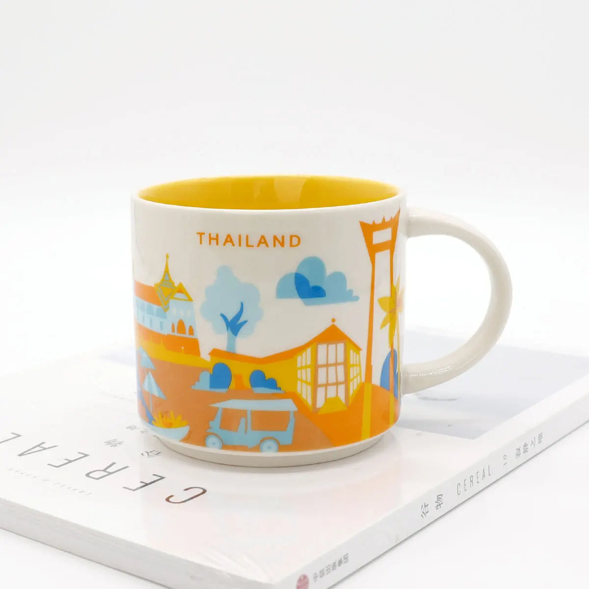 Ceramic Coffee Mug, American and Europe, New York, Los Angeles, Milk Cup, Beautiful Gifts, Party Return Gifts, 400ml