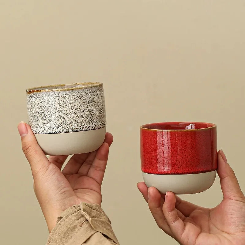 Ceramic Espresso Cups - Espresso Cups Suitable for Coffee and Tea, Coffee Cups Ideal for Use in Cafes and Restaurants