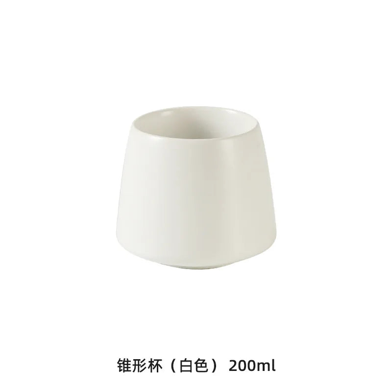 Retro Style Small Ceramic Mug Multipurpose Beverage Cup for Coffee Tea Milk Water Home Office Kitchen Gift